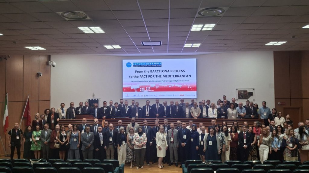 Üyesi Olduğumuz Akdeniz Üniversiteler Birliği (UNIMED)’in 9-10 Temmuz 2025 tarihlerinde Calabria Üniversitesi’nde gerçekleşen Genel Kurulunda yer aldık.